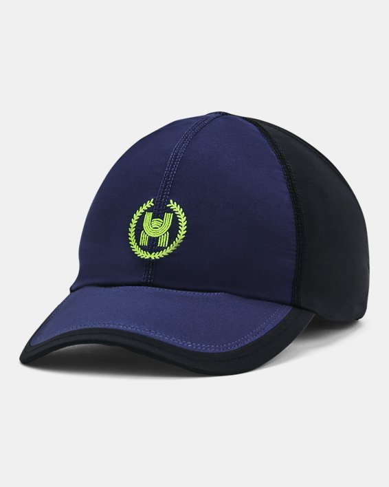 Women's UA Launch Wrapback Cap in Blue image number 0